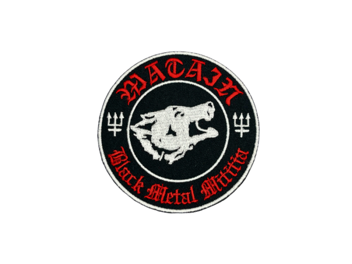 Watain Black Metal Militia - Musik Band Logo Emblem - Patch Mærke