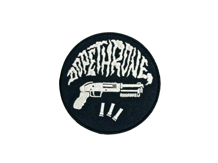 Dopethrone - Musik Band Logo Emblem - Patch Mærke