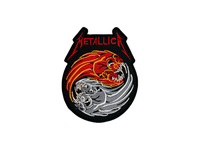 Metallica - Musik Band Logo Emblem - Patch Mærke