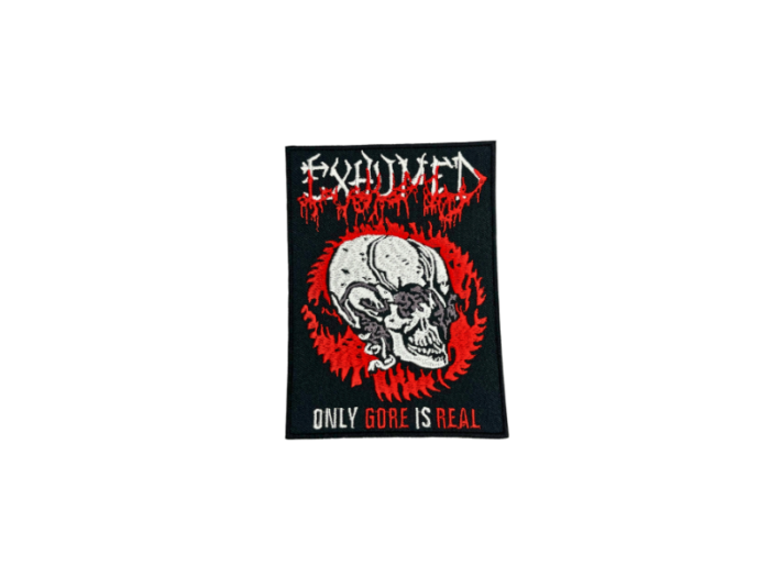Exhumed Only Gore Is Real - Musik Band Logo Emblem - Patch Mærke
