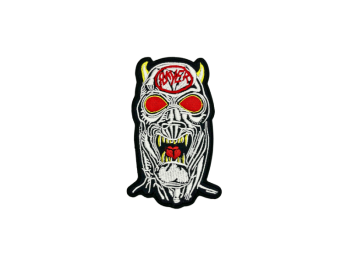 Slayer - Musik Band Logo Emblem - Patch Mærke