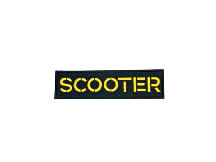 Scooter - Musik Band Logo Emblem - Patch Mærke