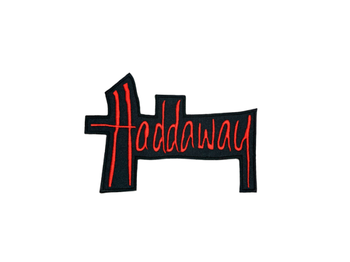 Haddaway - Musik Band Logo Emblem - Patch Mærke