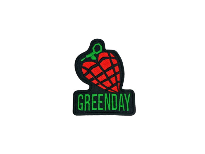 Green Day - Musik Band Logo Emblem - Patch Mærke