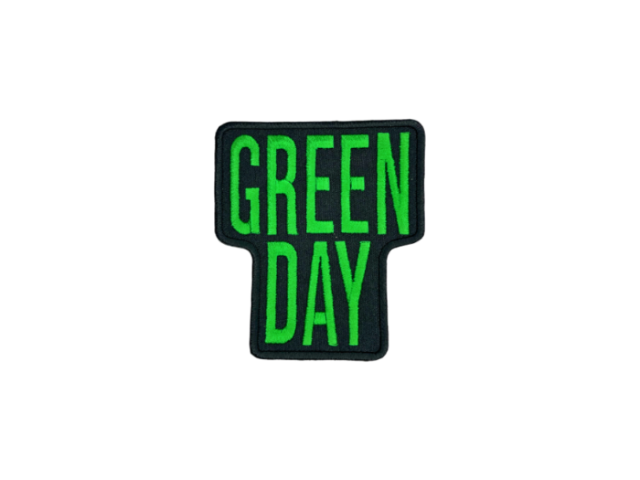 Green Day - Musik Band Logo Emblem - Patch Mærke