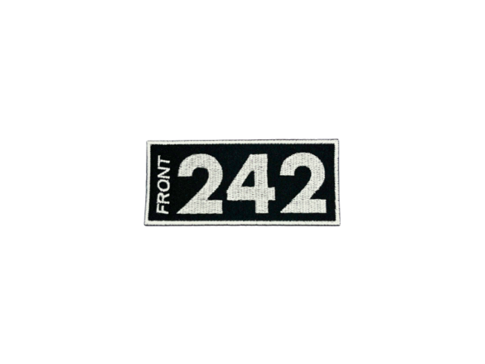 Front 242 - Musik Band Logo Emblem - Patch Mærke