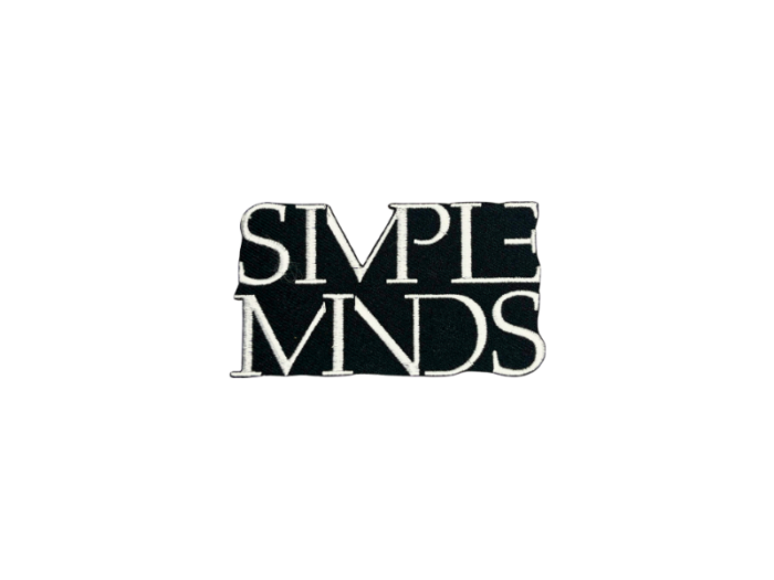 Simple Minds - Musik Band Logo Emblem - Patch Mærke