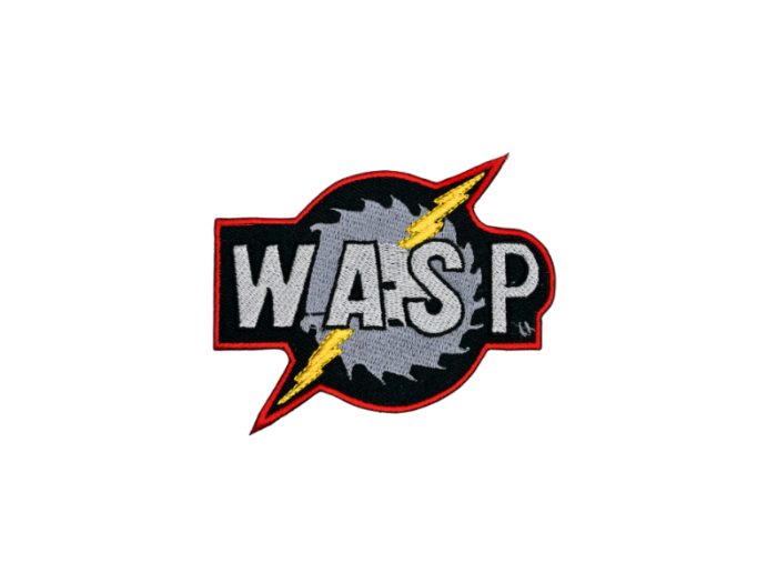 W.A.S.P. - Musik Band Logo Emblem - Patch Mærke
