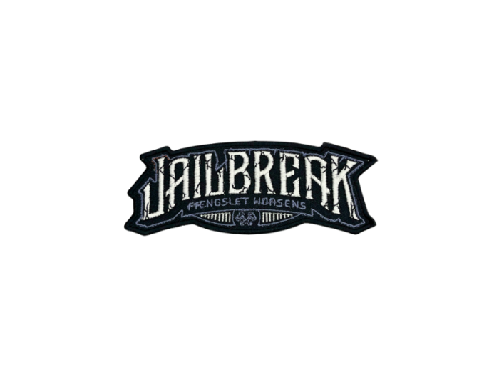 Jailbreak Fængslet Horsens - Musik Band logo Emblem - Patch Mærke