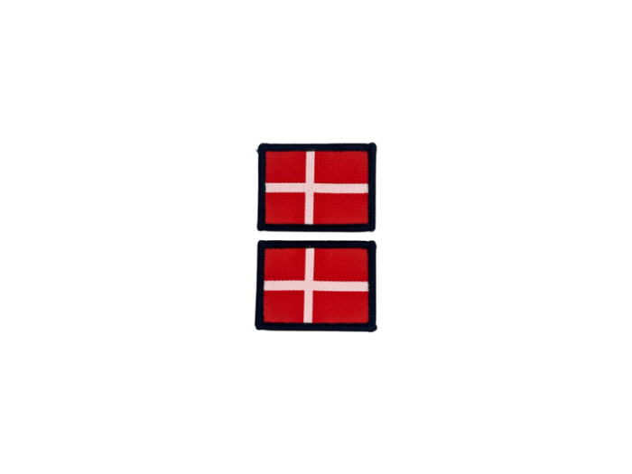 Danmark Flag vævet - Patch Mærke