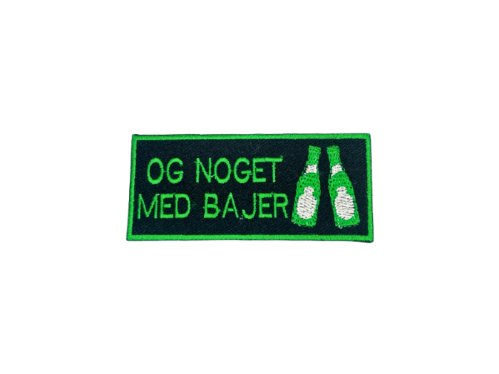 Og noget med Bajer - Patch Mærke