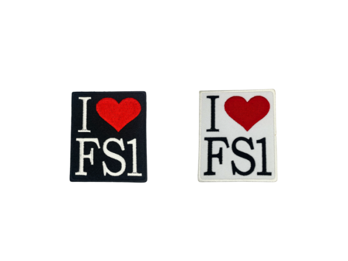 I Love FS1 Yamaha Emblem - Patch Mærke