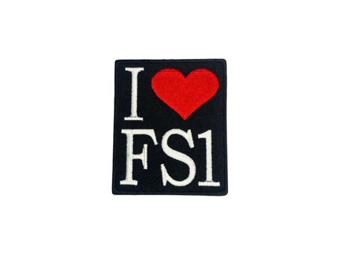 I Love FS1 Yamaha emblem - Patch Mærke (Kopier)