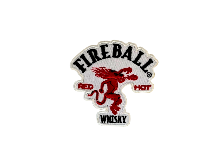 Fireball red hot Whiskey - Patch Mærke