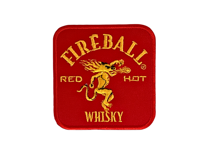 Fireball red hot Whiskey - Patch Mærke