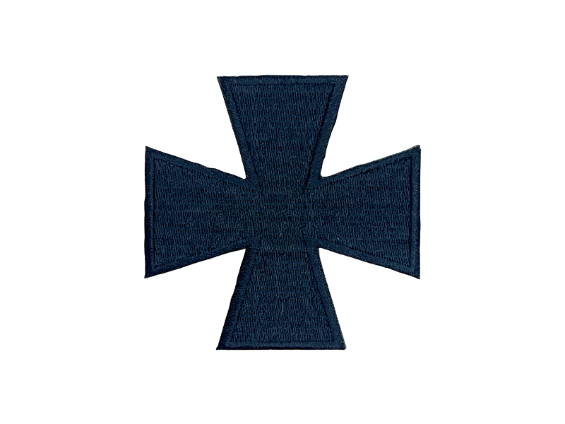 Malteserkors 7x7cm - Patch Mærke - Billede 4